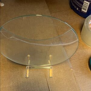 Clear Glass 7 inch vase Glass Dimensions